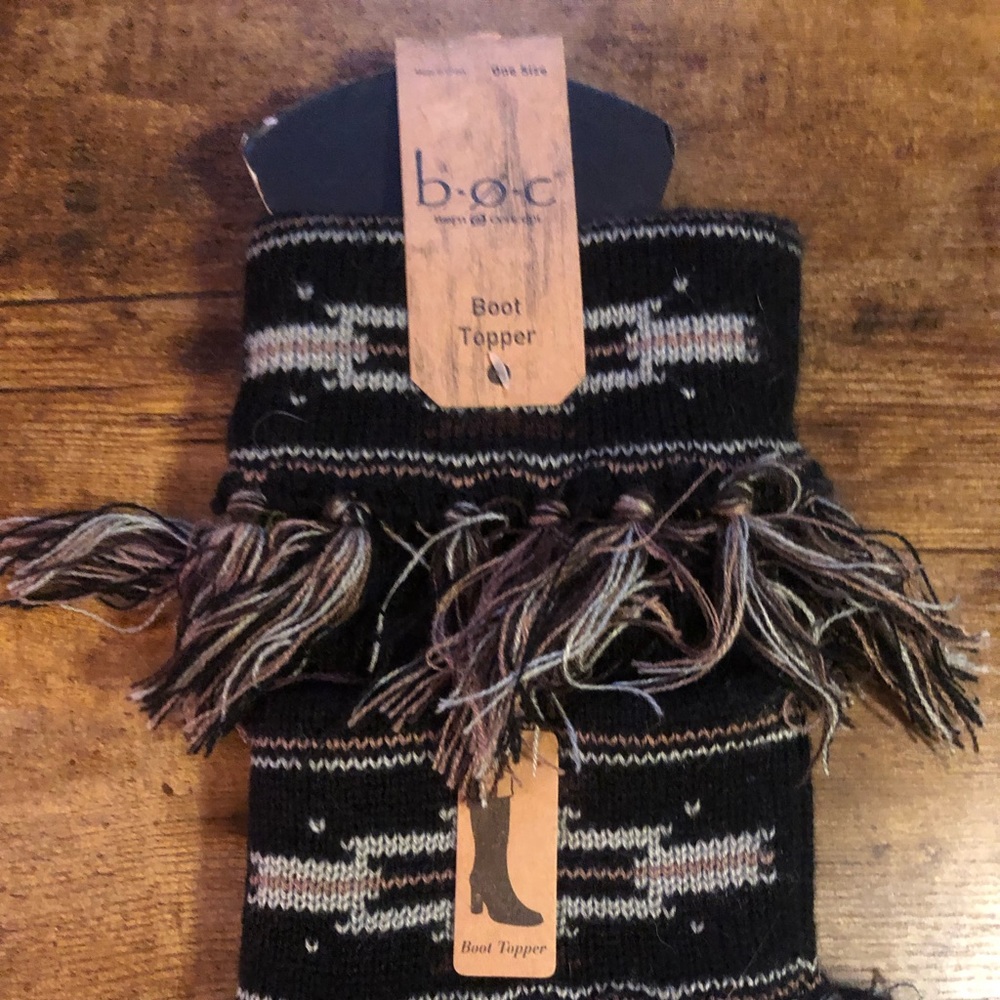 NWT b.o.c. Boot Toppers